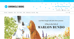 Desktop Screenshot of chroniclebooks.com